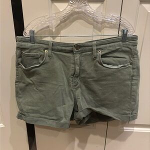Universal Thread Sage Green Jean Shorts